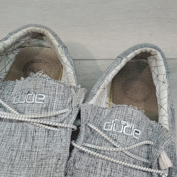 Hey Dude Mens Wally Linen Loafer slip on shoes sz 11 main image 4